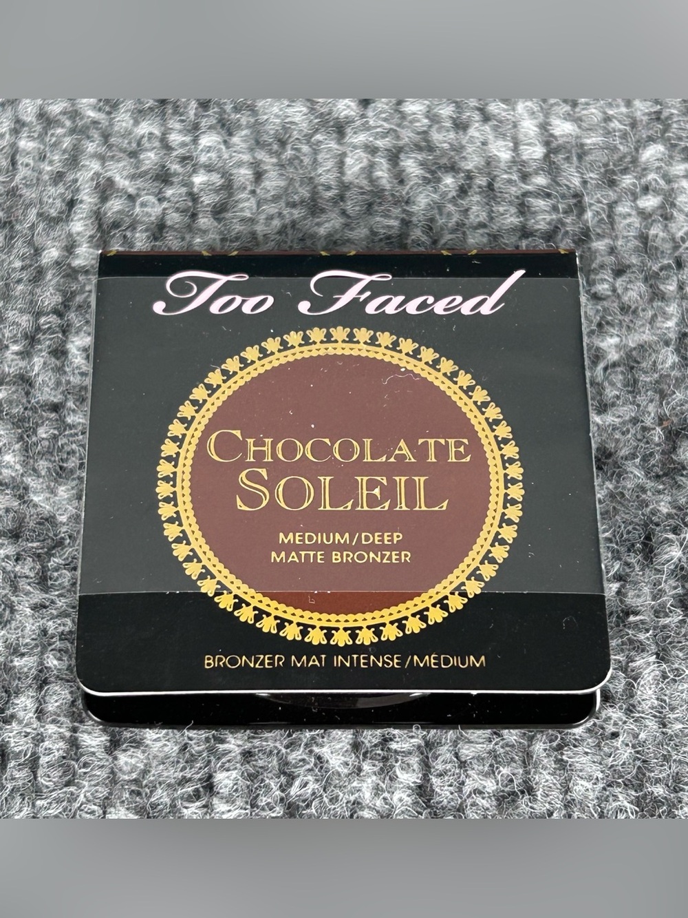 TOO FACED Chocolate Soleil Long Wear Matte Bronzer Mini Travel .08oz SEALED